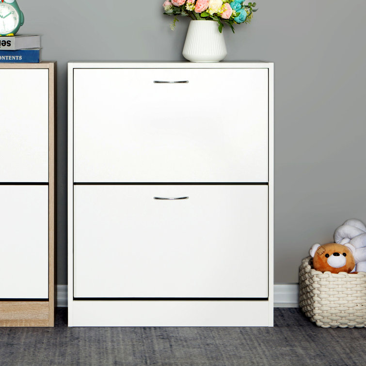 Ebern Designs 12 Pair Flip Down Shoe Storage & Reviews Wayfair.co.uk